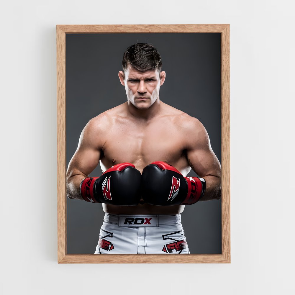Poster Bisping Knockout – affiche MMA (vue 4)